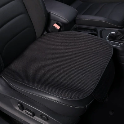 Seat cushion, seat cover All Seasons, Linen Air Layer - black-square-mat
