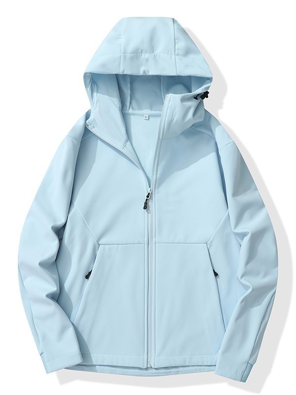 Hombres y mujeres al aire libre chaqueta de asalto de cáscara blanda chaqueta deportiva chaqueta de montaña chaqueta impermeable