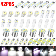¡�� ��܇LED��x��42PCS�M�����b T10ʾ���� �p�� ���՟� ܇�T��