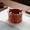 Red four-image alcohol stove