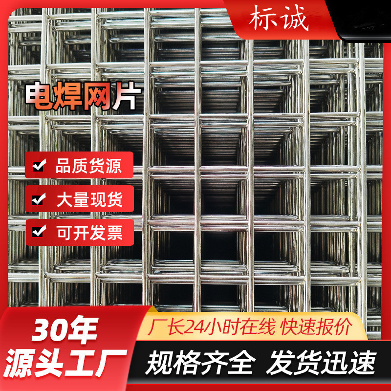 源头厂家养殖网现货304不锈钢电焊网316建筑网片一寸孔镀锌电焊网