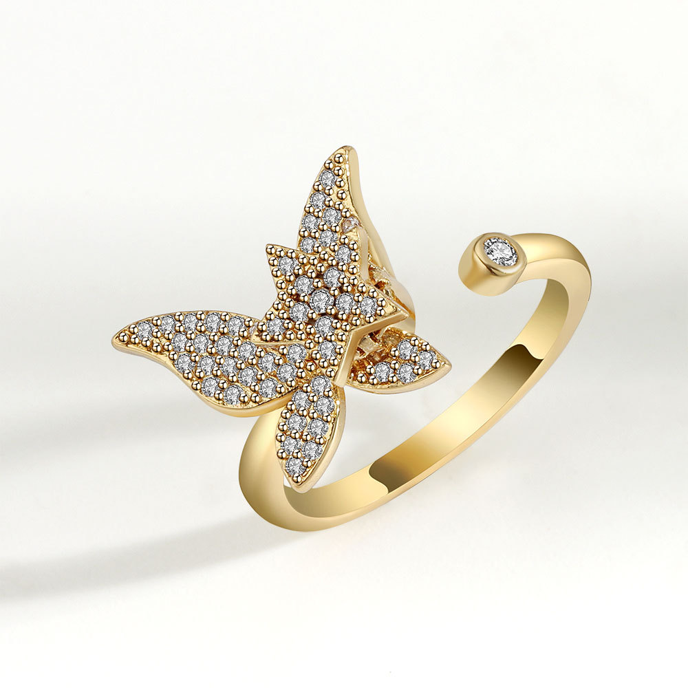 golden creative ring