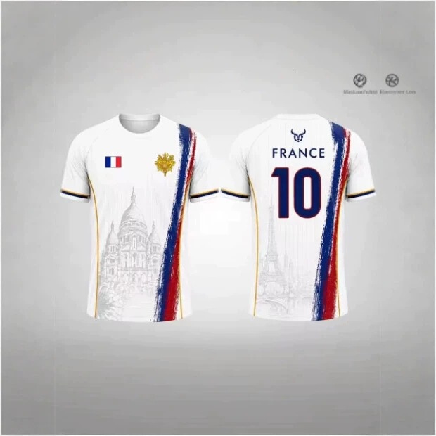 Printed T-shirt 2026 Summer Men's Quick-Dry Football Jersey Unisex Streetwear Casual Sports Short-Sleeve T-shirt Printed T-shirt 2026 Summer Men's Quick-Dry Football Jersey Unisex Streetwear Casual Sports Short-Sleeve T-shirt