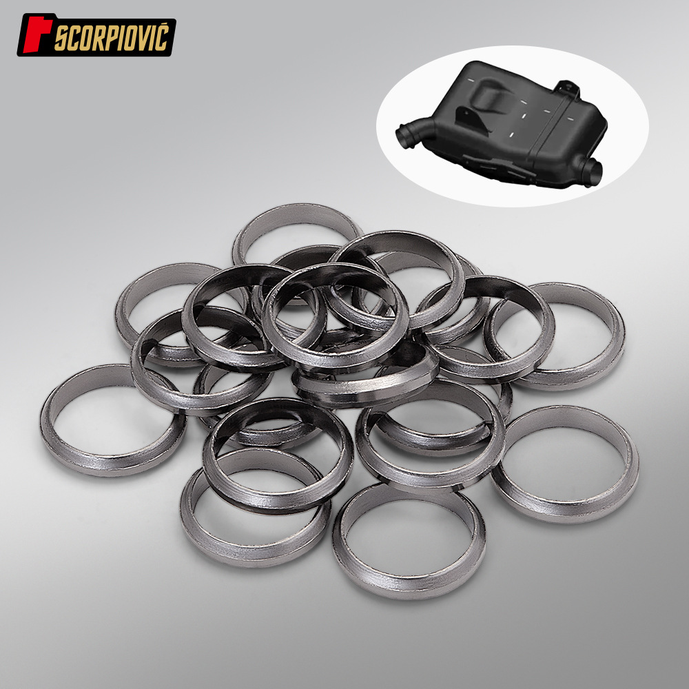 Suitable for the Shengshi 703T exhaust pipe interface, anti-leakage graphite sealing ring, graphene gasket, non-destructive installation