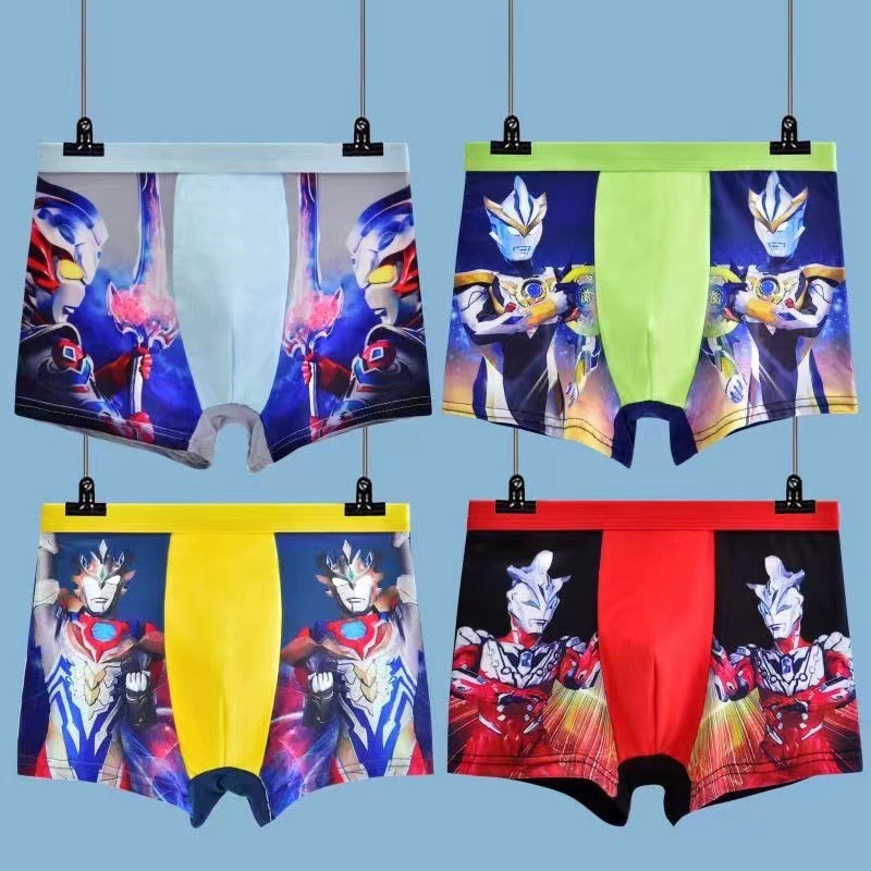 Children's Underwear, Boys' Lightweight Boxer Briefs, Middle and Large Children's Underwear, Thin Youth Boys' Underwear Wholesale Children's Underwear, Boys' Lightweight Boxer Briefs, Middle and Large Children's Underwear, Thin Youth Boys' Underwear Wholesale