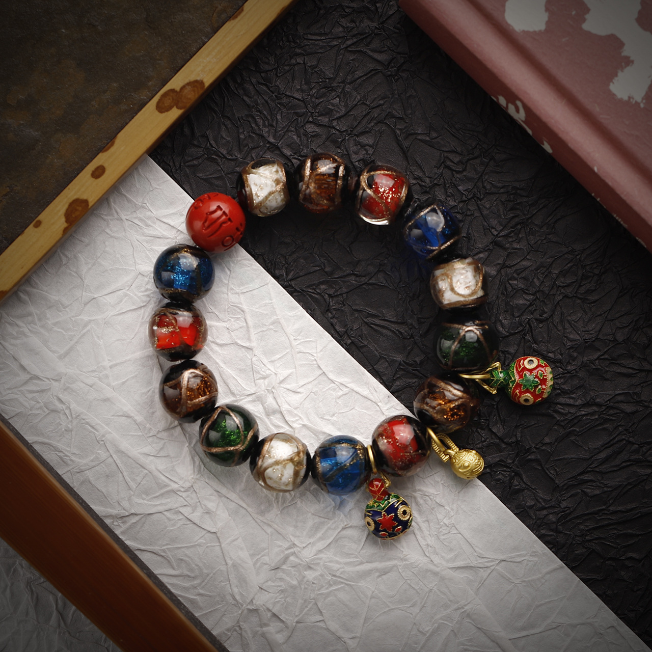 14mm Cinnabar-6 단어 잠언