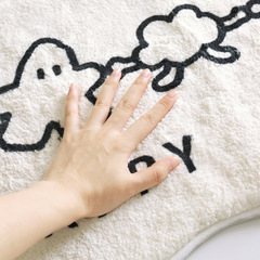 Cartoon bedroom ins carpet girl bedside carpet home thickened children's room full non-slip floor mat