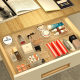 Overflow shopping drawer cosmetic storage box dresser desktop skin care mask organizing box storage rack