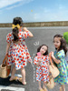 Children's summer dress, skirt, flowered, backless, for 3-8 years old