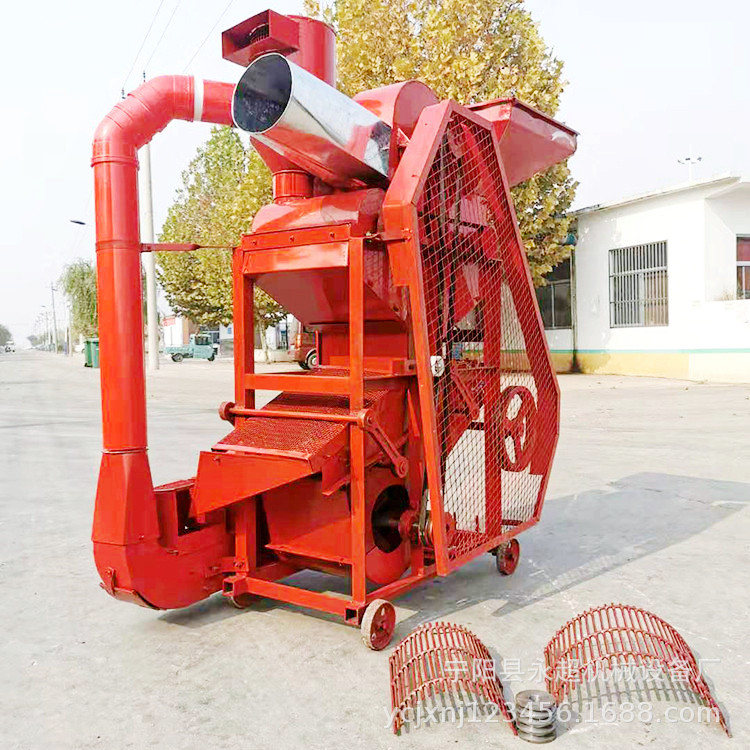 商用花生脱壳机天津油坊用花生脱粒机二次复脱分选干净柴油机