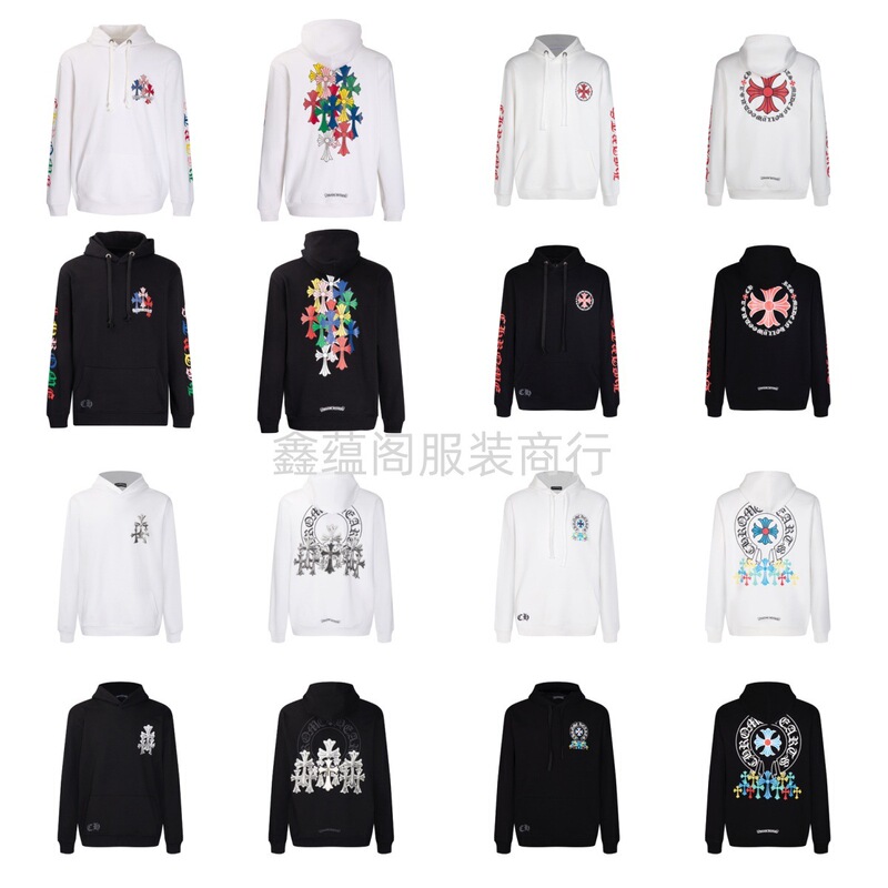 21Ss Correct Version Scroll Logo Simple Classic Hoodie Series Unisex