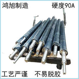 厂家新技术滚筒包胶耐压pu包胶滚筒性能好不脱胶聚氨酯滚筒