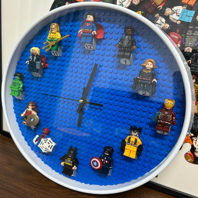 Abs white frame blue bottom marvel random minifigure