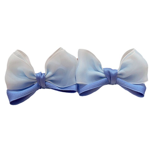 Children's hairpin Korean style girl's new summer hair-friendly headwear girl's bow hairpin cute baby clip