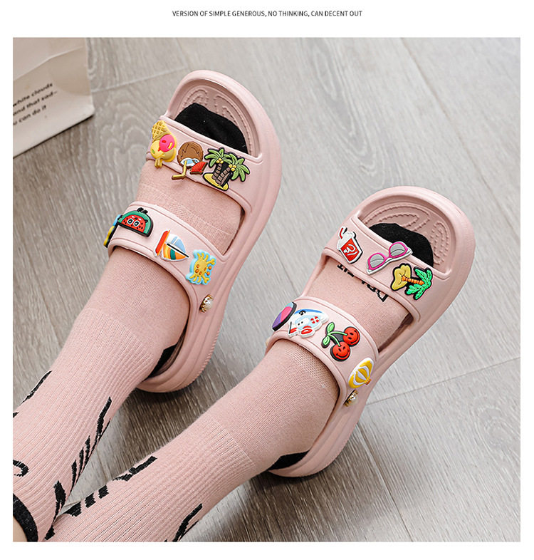 Women's Casual Cartoon Open Toe Casual Sandals display picture 5