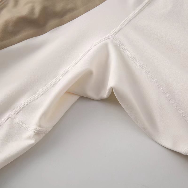 Men's Clothing Outdoor sports running casual loose solid color pullover milk silk fleece bottoming shirt long sleeve T shirt_voghion.com