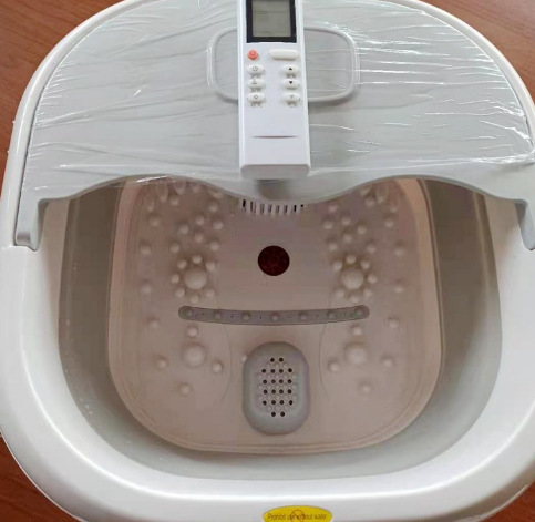 Baño de pies de masaje eléctrico de cubo de remojo plegable transfronterizo calentamiento automático automático baño de pies termostático portátil