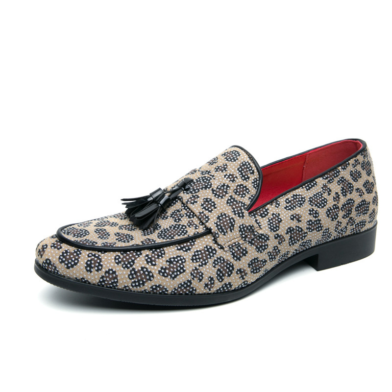 2025 primavera nueva zapatos Bean British retro zapatos de cuero de negocios casual zapatos de cuero de altura baja zapatos de hombre image 7