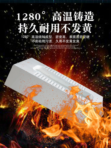9WOR brick-free desktop squat toilet toilet modified squat toilet deodorant home no-dig pit-free surface-mounted ceramic one