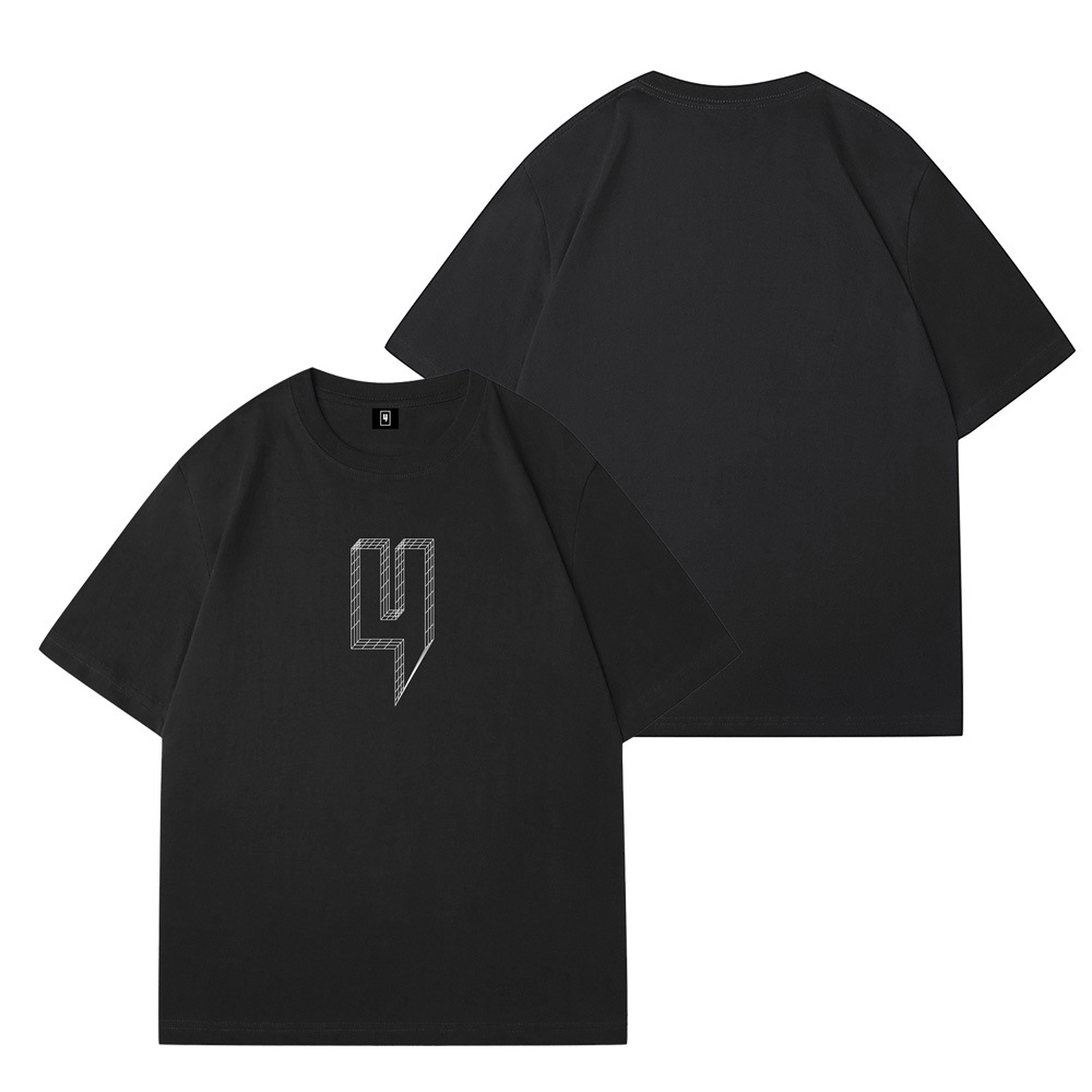 Trendy Men's 4-Pack Short-Sleeved T-Shirts Pure Cotton Loose Base Tops for Sports & Outdoor_desvips.com