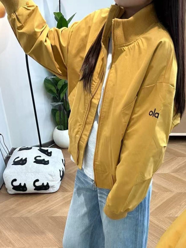 美式简约风短款棒球服外套女秋季新款韩系宽松小个子夹克外套女潮|undefined