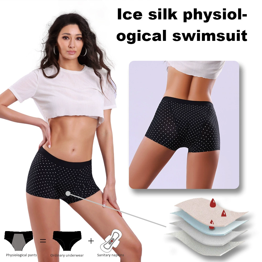 Гигиена периода leakproof нижнее белье, герметичные впитывающие боксеры-бриджи, дышащие, размеры XS–4XL