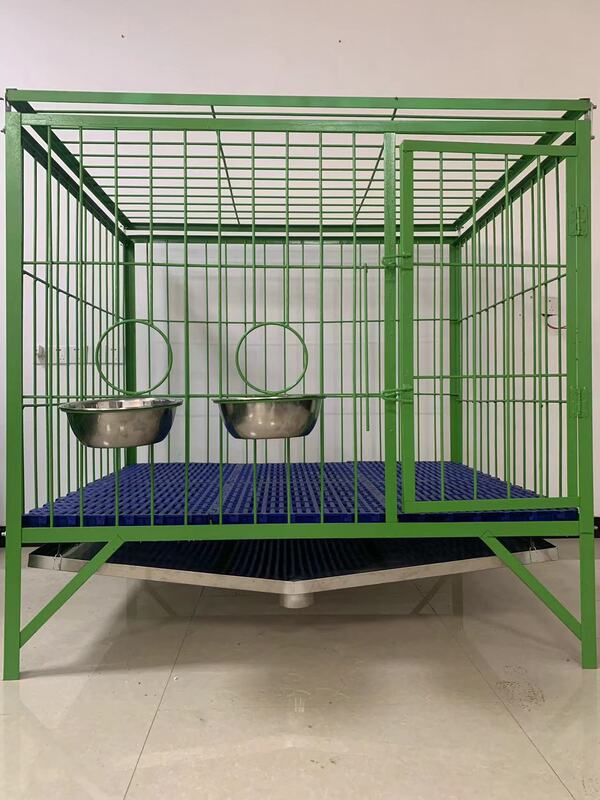 Breeding Board Cage Bottom for Large and Medium-Sized Dogs, Pet Dogs, Outdoor and Indoor Reinforced Angle Iron Dog Cage, Load-Bearing 100kg