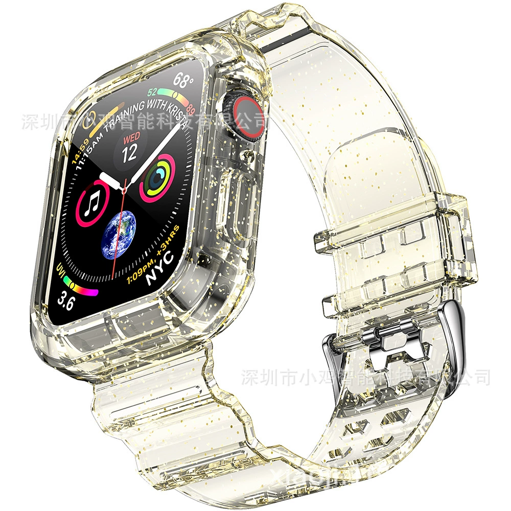Apple, прозрачный ремешок для часов, браслет