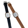 Summer retro square brand watch for leisure, simple and elegant design, light luxury style