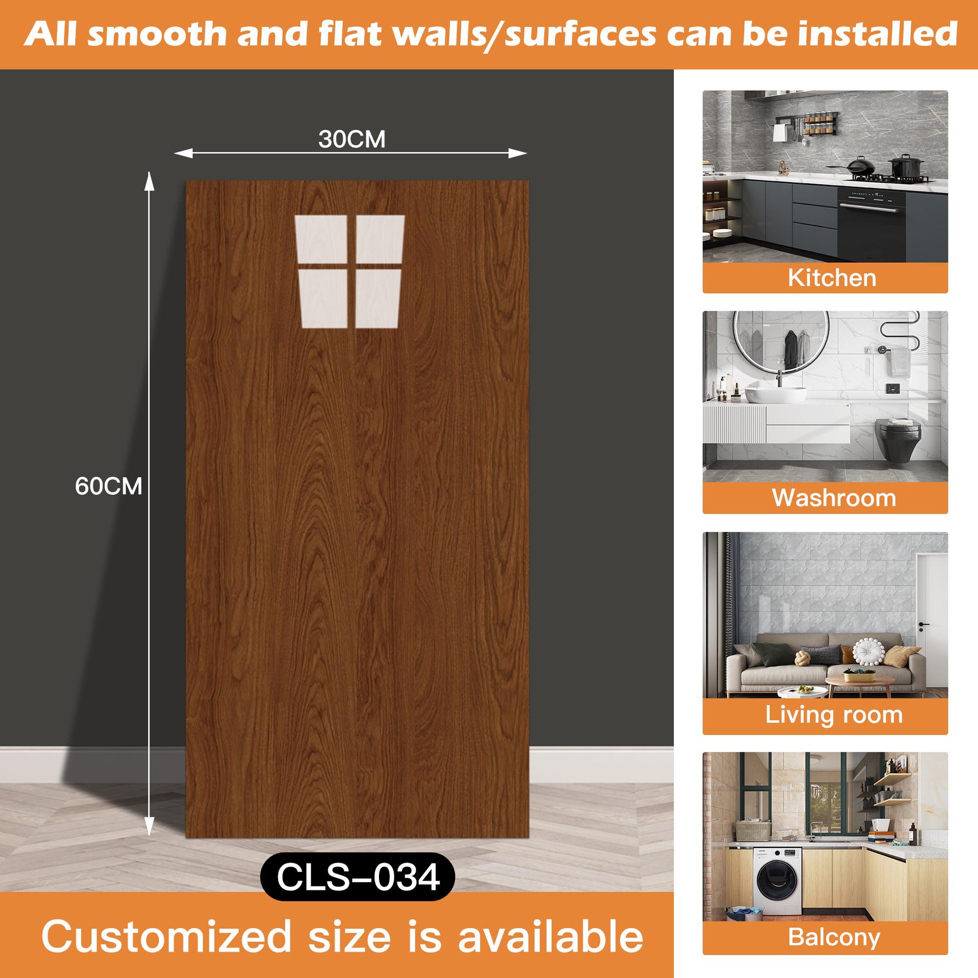 Azulejo de imitación transfronterizo pegatinas de pared papel tapiz autoadhesivo impermeable y a prueba de humedad pegatinas de mármol de baño papel tapiz de pared de fondo restaurado