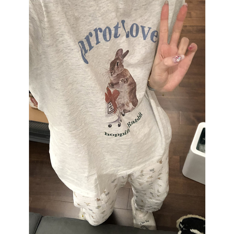 쇼핑토끼 정장 [반팔바지]