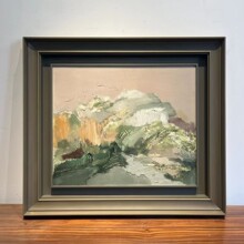 厂家直销 高端立体7公分面宽高级手擦色油画装饰装裱纯实木线条