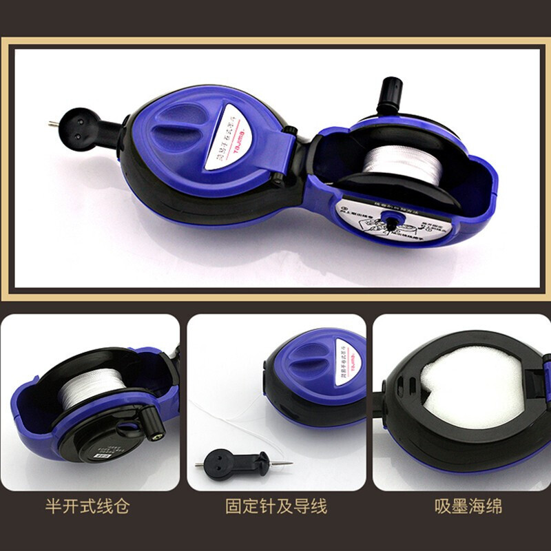 Tajima TAJIMA 1008 - 3054 carpintería sitio de carpintería línea de lanzamiento línea de resorte manual 15m