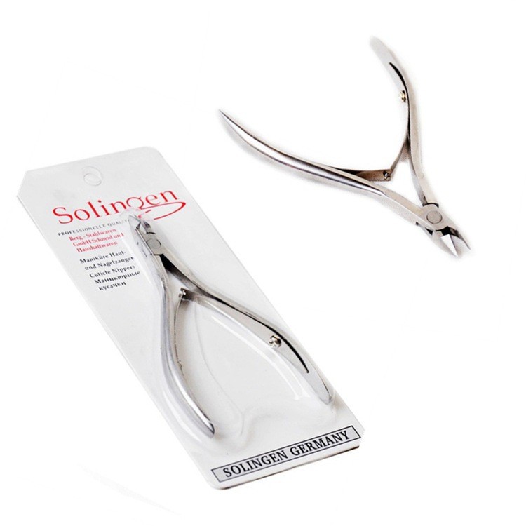 Exfoliating pliers for manicure stainless steel