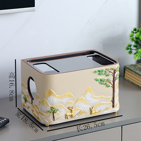 Khaki small pine deer double layer