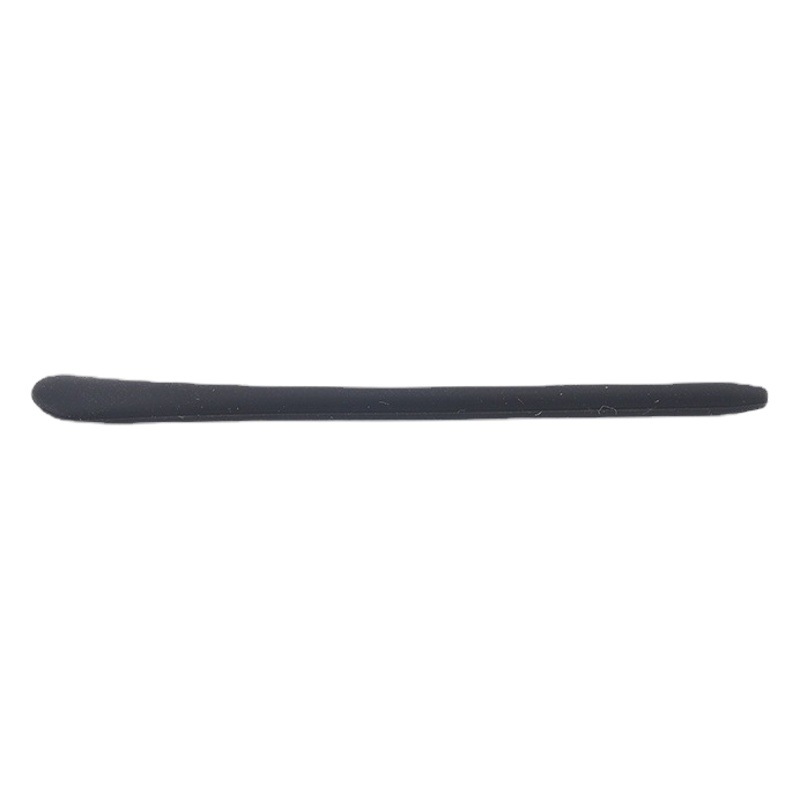 Flat-Head Round-Hole Metal Eyeglass Temple Tips, Soft Silicone Non-Slip Eyeglass Frame Sleeves, Eyeglass Accessories
