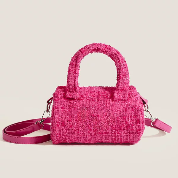 Nizi Pillow Bag Pink Shoulder Bag Women's Niche Design Bag 2026 New Model Handbag Crossbody Bag