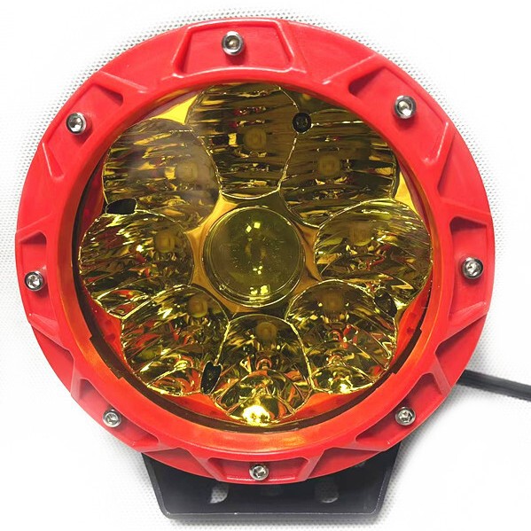 Cross-border 5-inch car front bumper roof light work light man A- pillar spotlight searchlight front bumper modified laser radiation