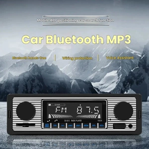 5513 Bluetooth Avtomobil MP3 Pleyer USB Kart Musiqi Pleyeri Mərkəzi Konsol FM Radio