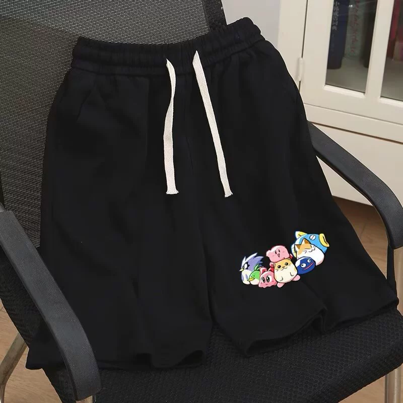 Спортивные тонкие мужские шорты, шелковистые белые повседневные брюки для отдыха, плюс размер, свободный прямой крой
