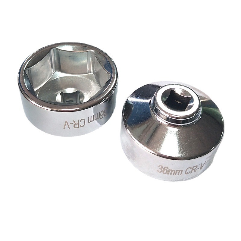 Llave de filtro de tubo de rejilla de aceite de automóvil de 36mm para desmontaje y montaje para Ford/BMW/Audi/Volkswagen/Porsche