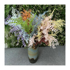 Plastic sandalwood leaf simulation potted garden decoration props living room floor-standing decorative ornaments photo photography props