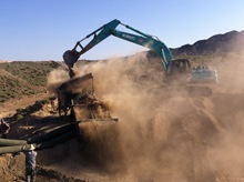 沙金風選機 無水金礦開采設備 風力選金機器 戈壁灘沙漠淘金設備