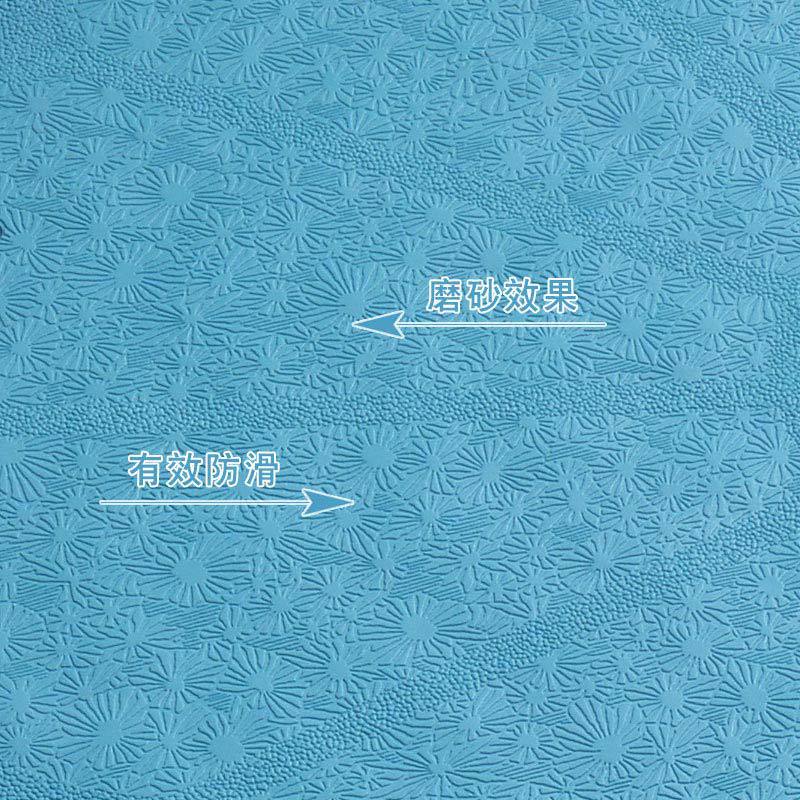 Alfombra redonda de flores estera antideslizante estera de baño de ducha estera de baño de dibujos animados estera de ducha antideslizante