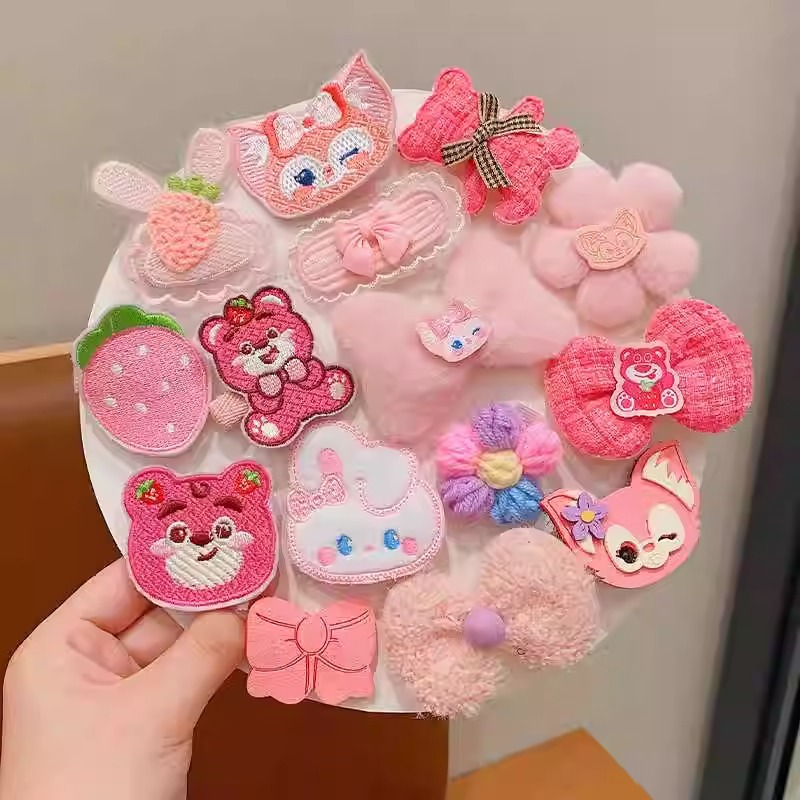 Red leche café brocas para el cabello bebé peludo brocas de arco brocas para el cabello de chicas caricaturas frente brocas para el cabello hechas a mano
