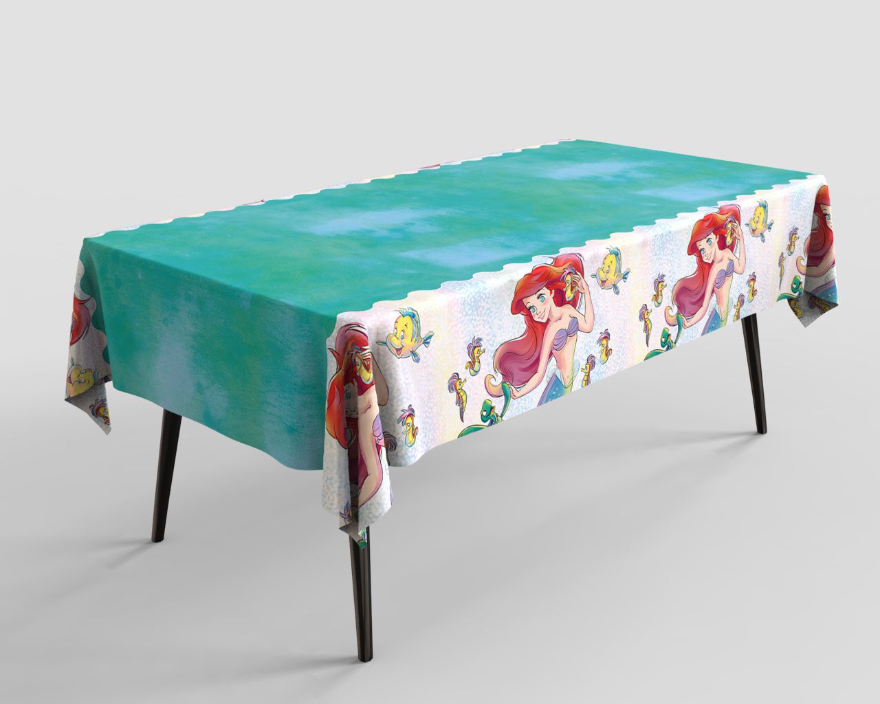 美人鱼桌布