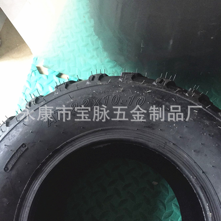 大恐龙沙滩车真空轮胎10寸高耐磨后轮AT 22X10-10 46F轮胎