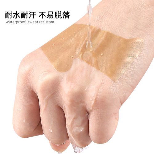Cross-border skin tone neck line facial lifting patch skin tone non-transparent neck film wrinkle patch non-irritating skin invisible fixing band neck line patch