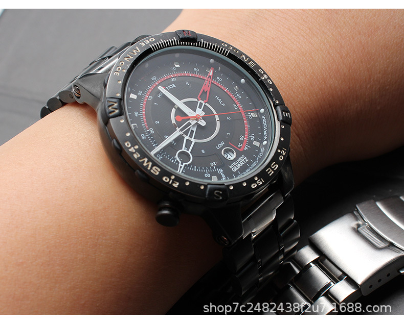 手錶錶帶 代用天美士潮汐表帶TW2R55500 T2N720 T2N721 T2N739凸口16mm鋼帶