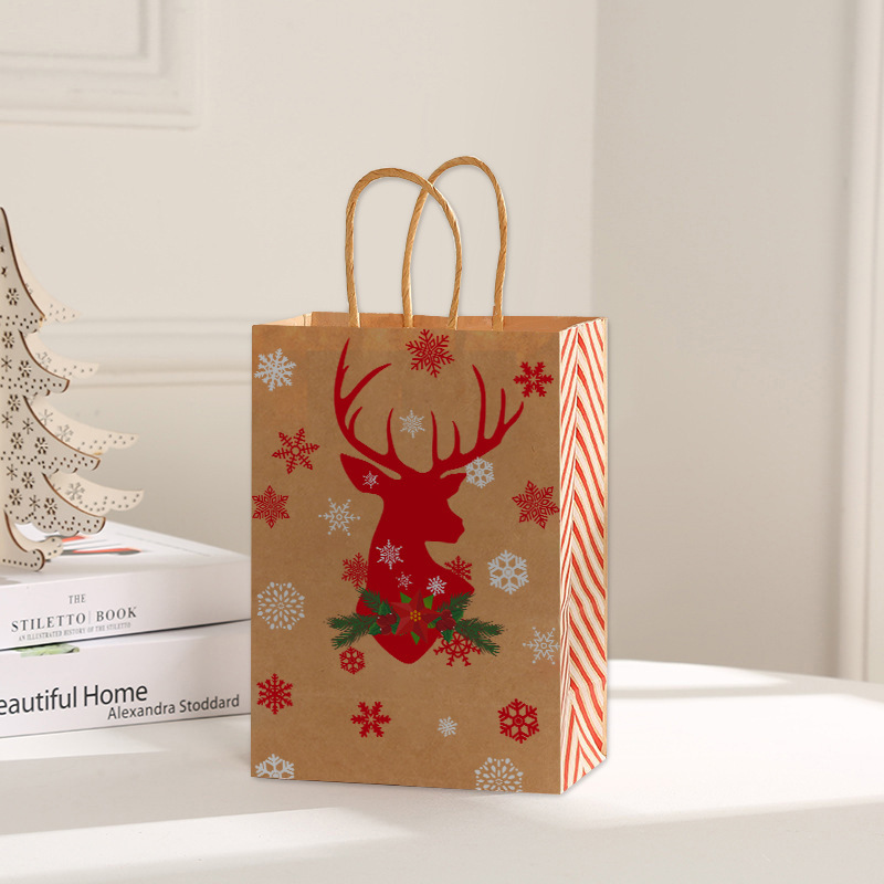クリスマスパーティーのギフトバッグサンタクロースのギフト包装ハンドバッグクリスマスイブクリスマスキャンディー包装袋|undefined